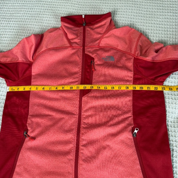 The North Face Cinder Tenacious Full Zip Jacket Mens Large Red Outdoor Gorpcore - Picture 6 of 8